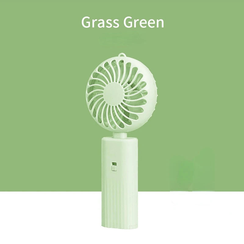 1PC Pink Foldable Handheld Eyelashes Dedicated Dryer for Eyelash Extension Desktop Fan Air Conditioning Blower Glue Grafted