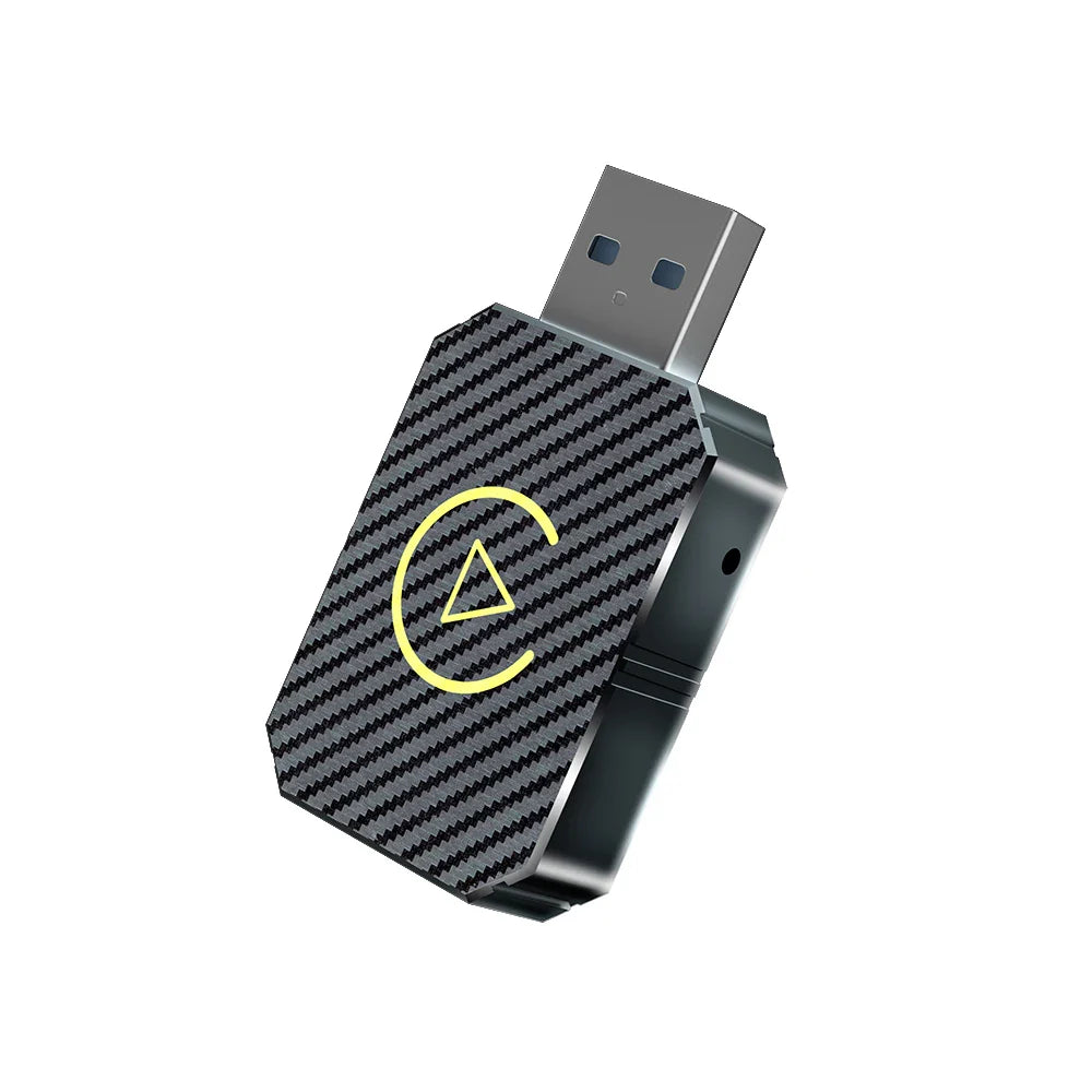 2-in-1 Kabelloser CarPlay & Android Auto Adapter – 5GHz WiFi, USB-C/USB Plug & Play