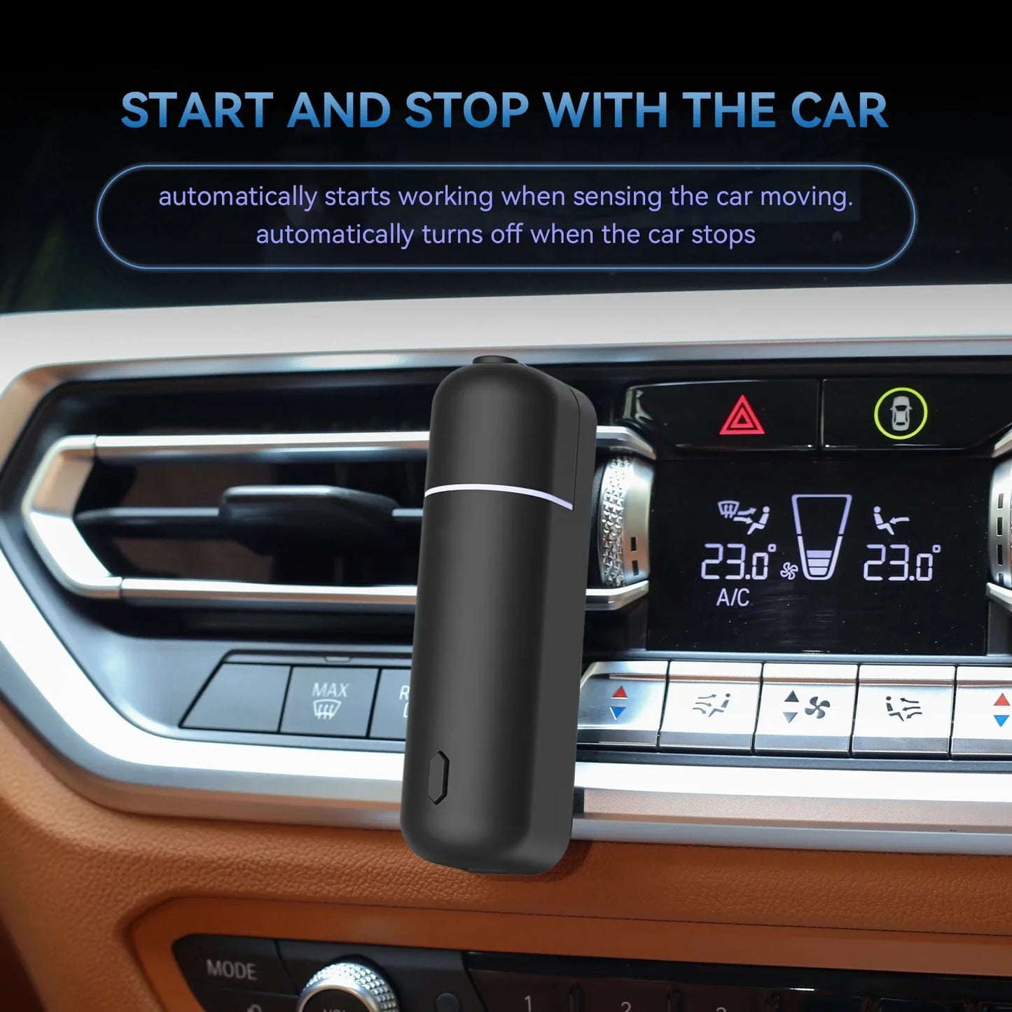 Elektrischer Auto-Aroma-Diffusor – Lufterfrischer mit ätherischen Ölen für angenehmen Duft & frische Fahrten