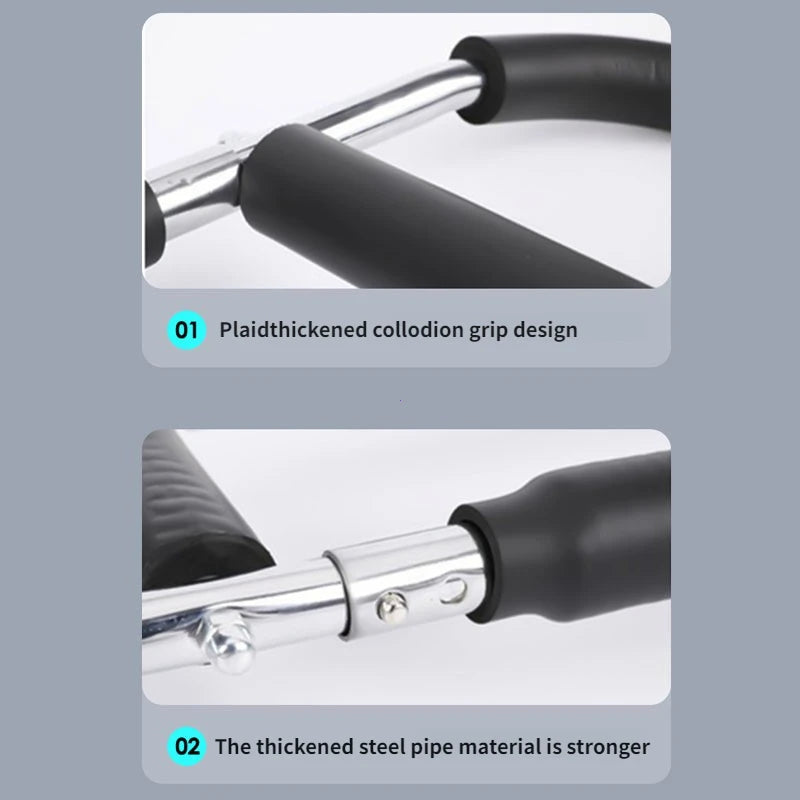 Verstellbarer Armtrainer mit Widerstandsbändern – 2-in-1 Brustexpander & Oberkörper-Workout für Zuhause