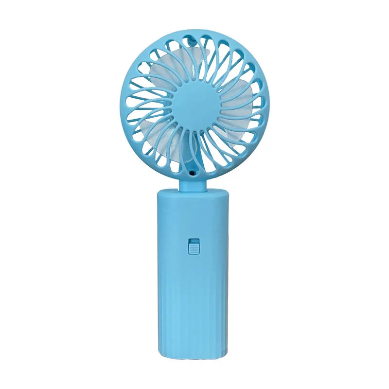 1PC Pink Foldable Handheld Eyelashes Dedicated Dryer for Eyelash Extension Desktop Fan Air Conditioning Blower Glue Grafted