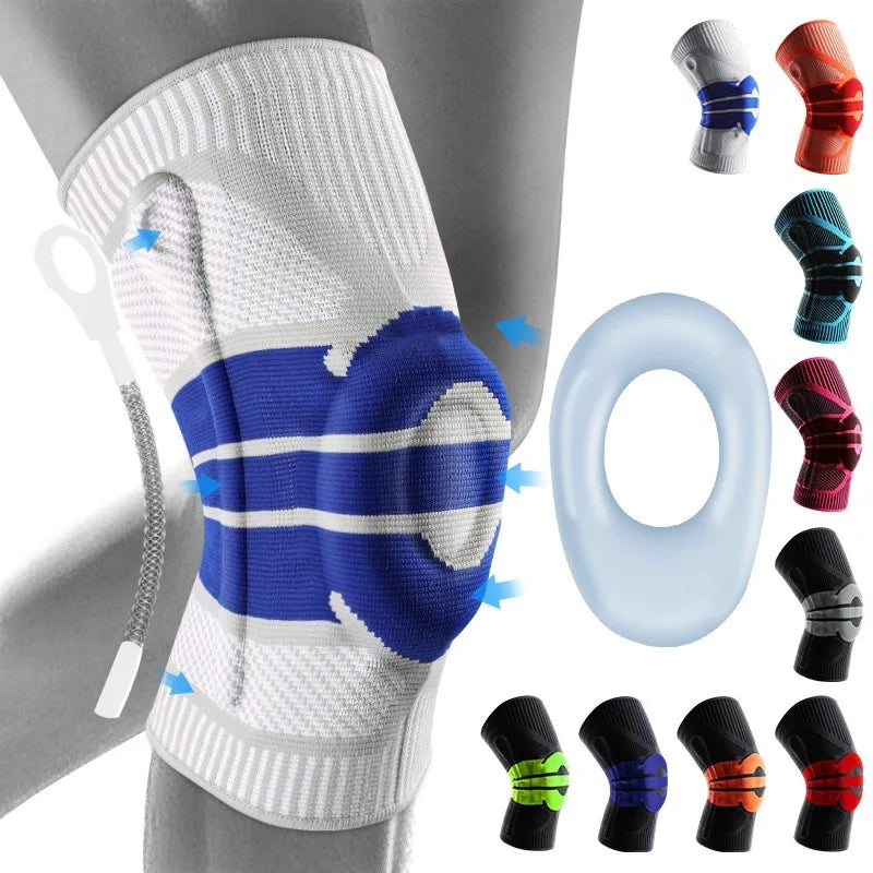 Hochwertige elastische Kniestütze – Verstellbarer Knieschoner für Sport & Alltag