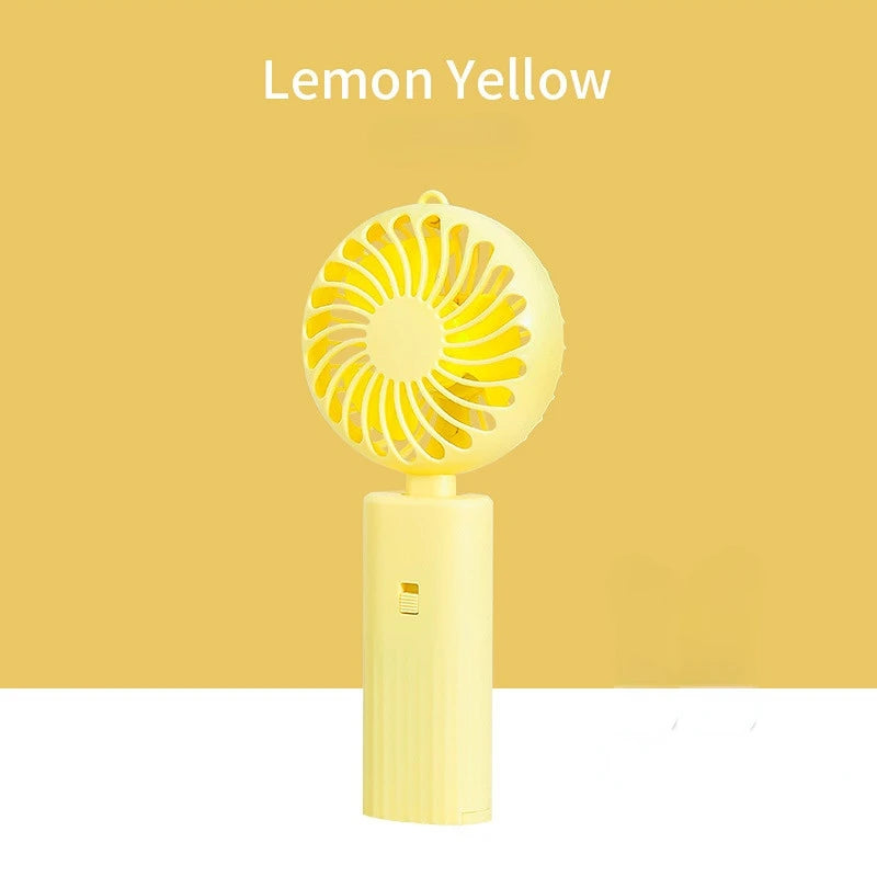 1PC Pink Foldable Handheld Eyelashes Dedicated Dryer for Eyelash Extension Desktop Fan Air Conditioning Blower Glue Grafted