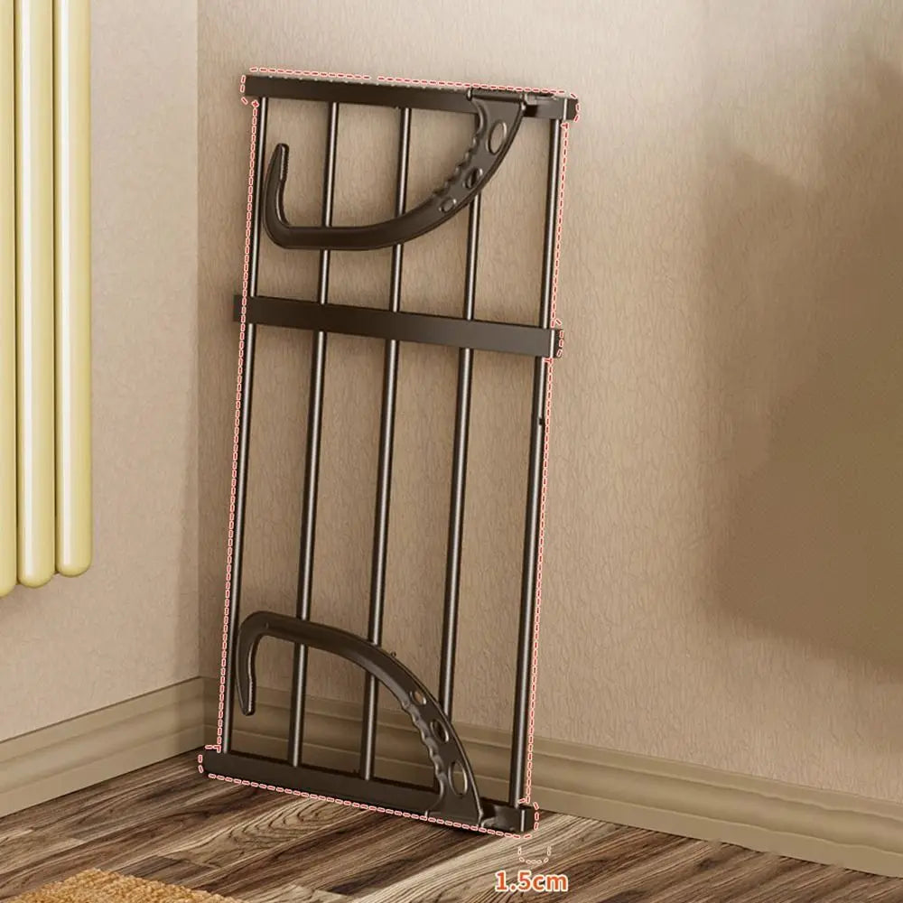 Carbon Steel Radiator Drying Rack Foldable Space-Saving Balcony Drying Shoe Rack Adjustable Retractable Radiator Cloth Airer