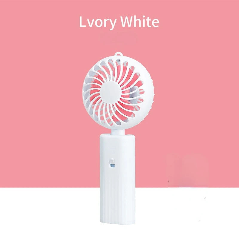 1PC Pink Foldable Handheld Eyelashes Dedicated Dryer for Eyelash Extension Desktop Fan Air Conditioning Blower Glue Grafted
