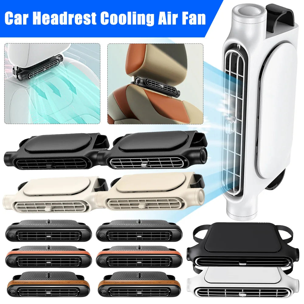 Ultimativer Auto-Kopfstützen-Kühlventilator – Frische zum Mitnehmen