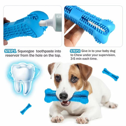 Soft Rubber Dog Toothbrush