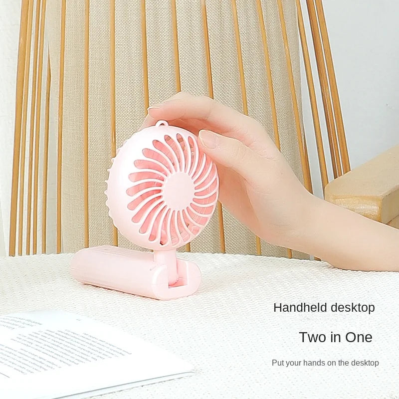 1PC Pink Foldable Handheld Eyelashes Dedicated Dryer for Eyelash Extension Desktop Fan Air Conditioning Blower Glue Grafted