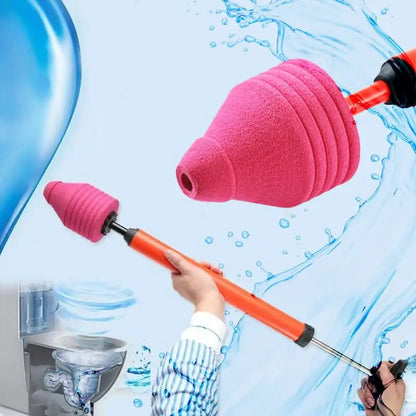 Hochdruck-Toilettenreiniger – Schneller & Einfacher Silikon-Pümpel für effektive Abflussreinigung im Haushalt