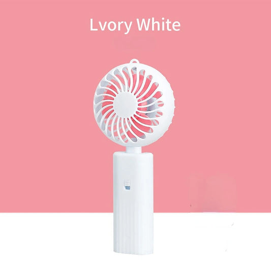 1PC Pink Foldable Handheld Eyelashes Dedicated Dryer for Eyelash Extension Desktop Fan Air Conditioning Blower Glue Grafted